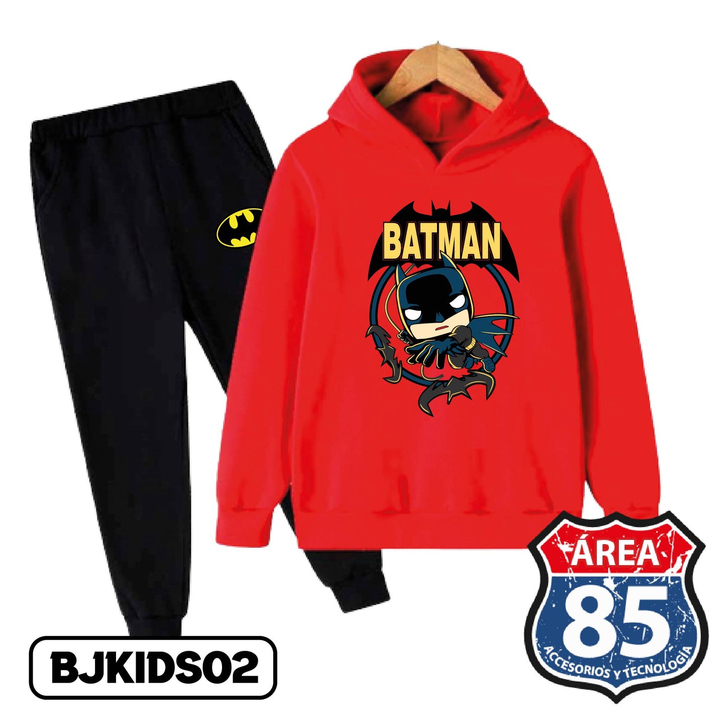 SUDADERA NIÑO SACO + JOGGER BJKIDS02