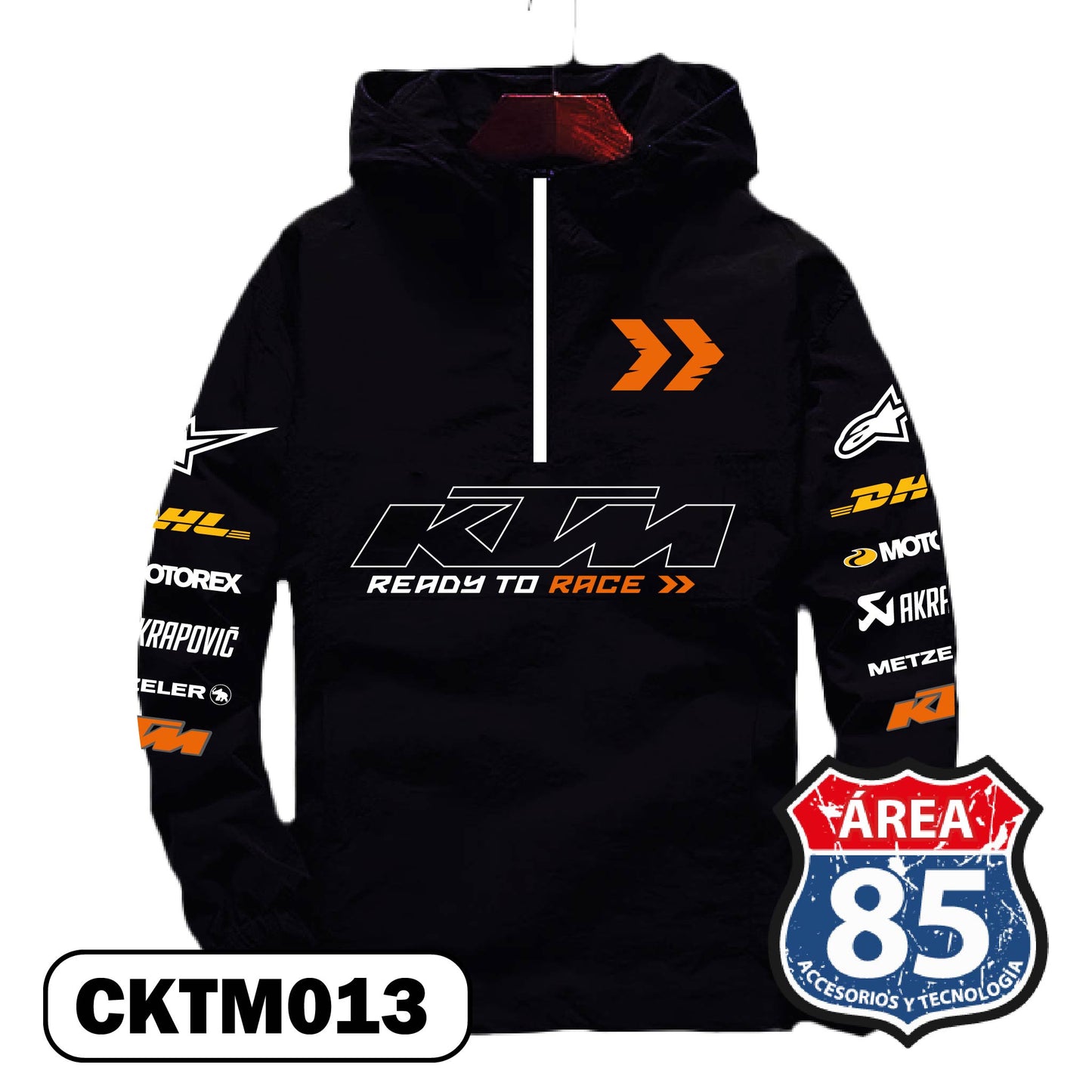 CHAQUETA ROMPE VIENTO DEPORTIVA -CKTM013