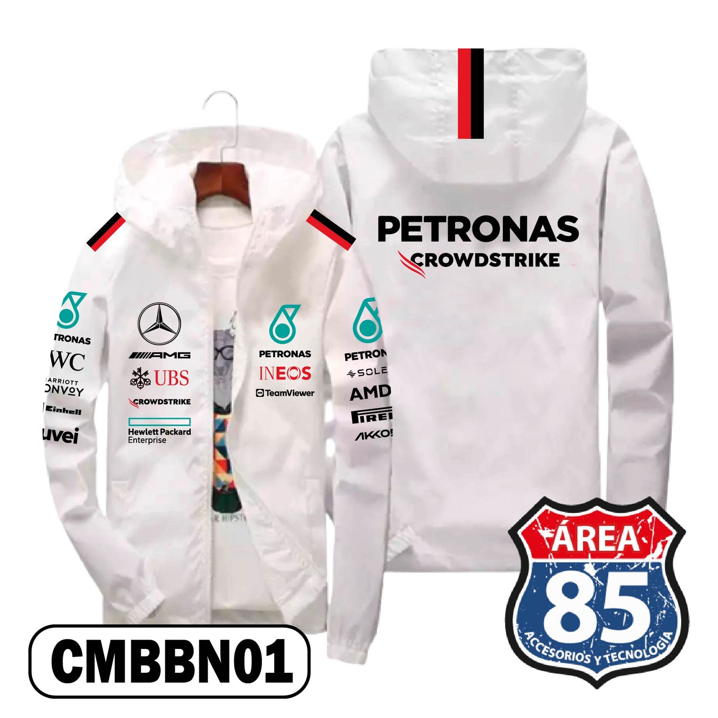 CHAQUETA ROMPE VIENTO DEPORTIVA - CMBBN01