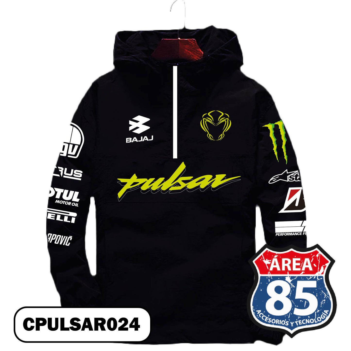 CHAQUETA ROMPE VIENTO DEPORTIVA -CPULSAR024