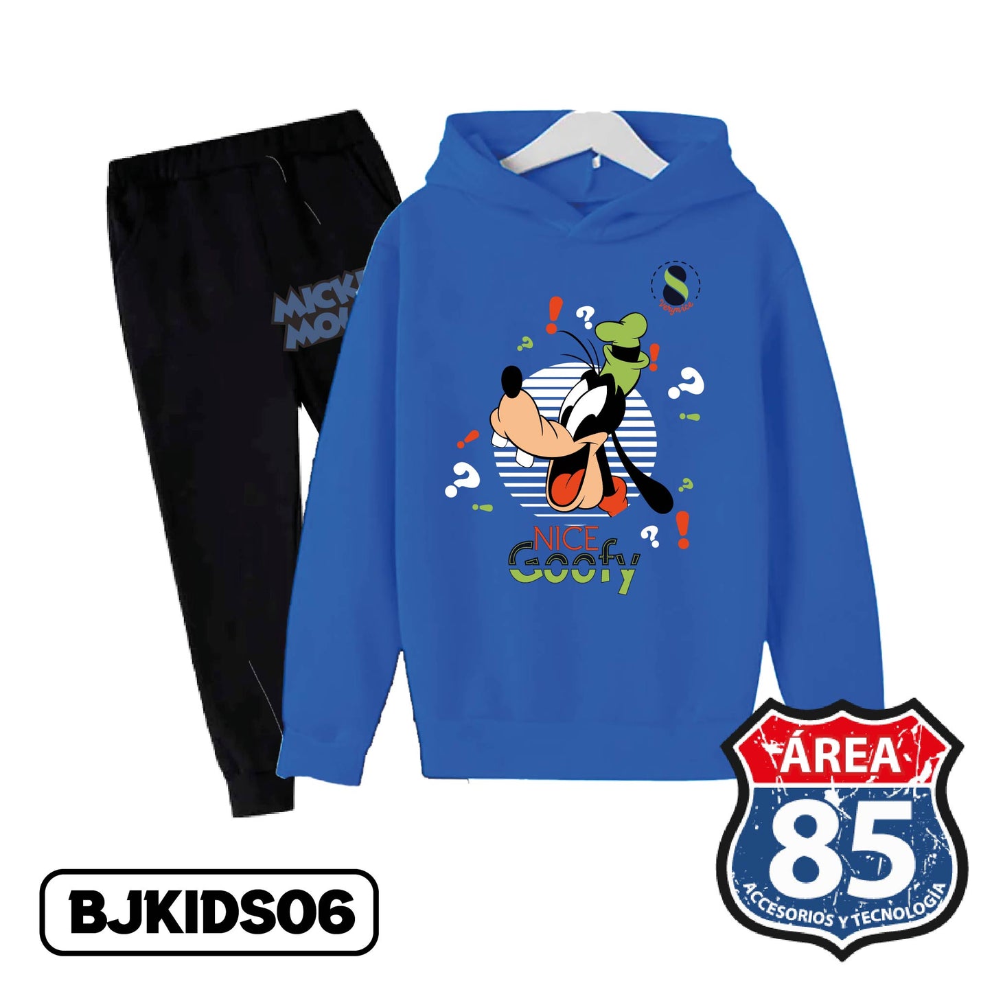 SUDADERA NIÑO SACO + JOGGER BJKIDS006