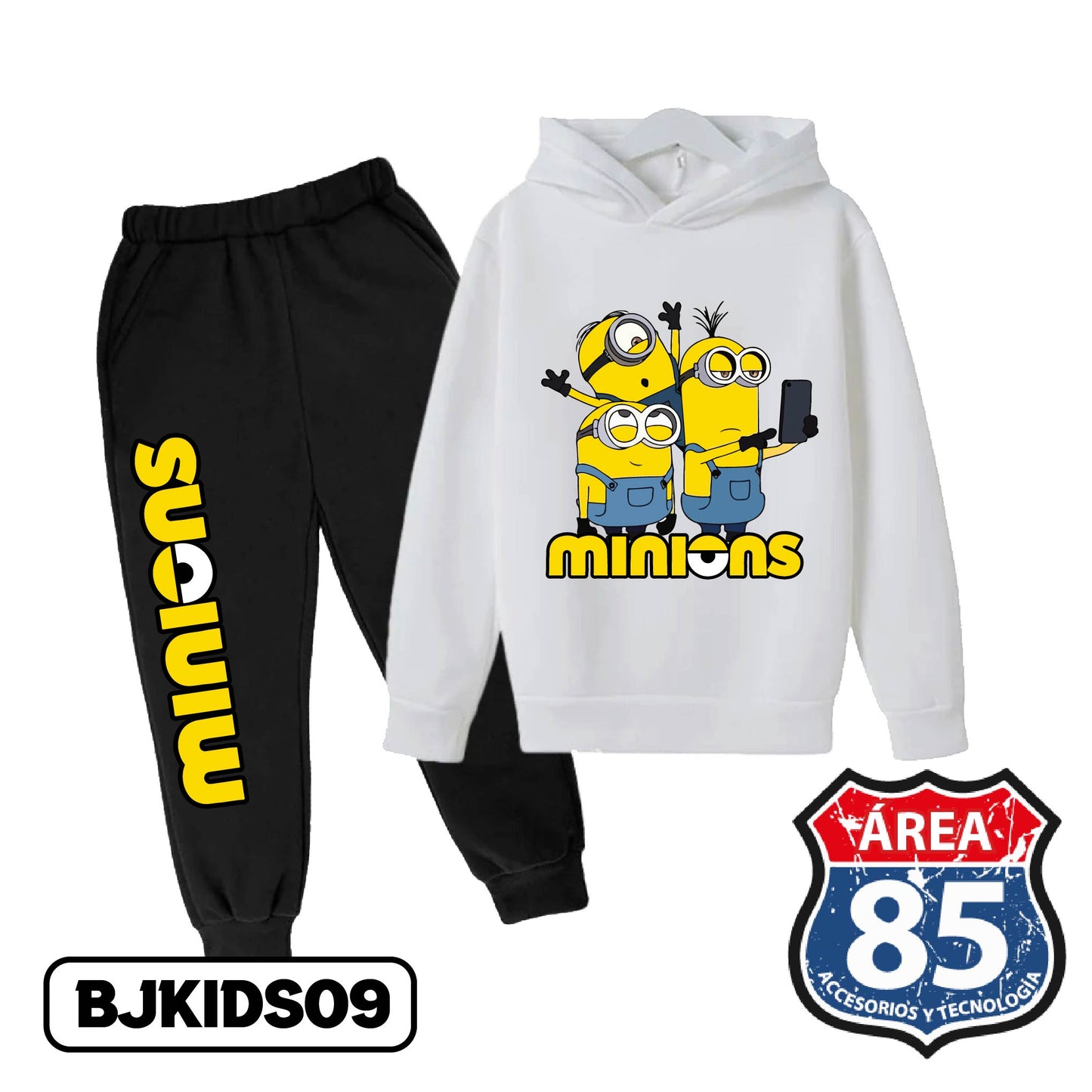 SUDADERA NIÑO SACO + JOGGER BJKIDS009