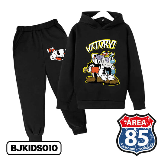 SUDADERA NIÑO  SACO + JOGGER BJKIDS010