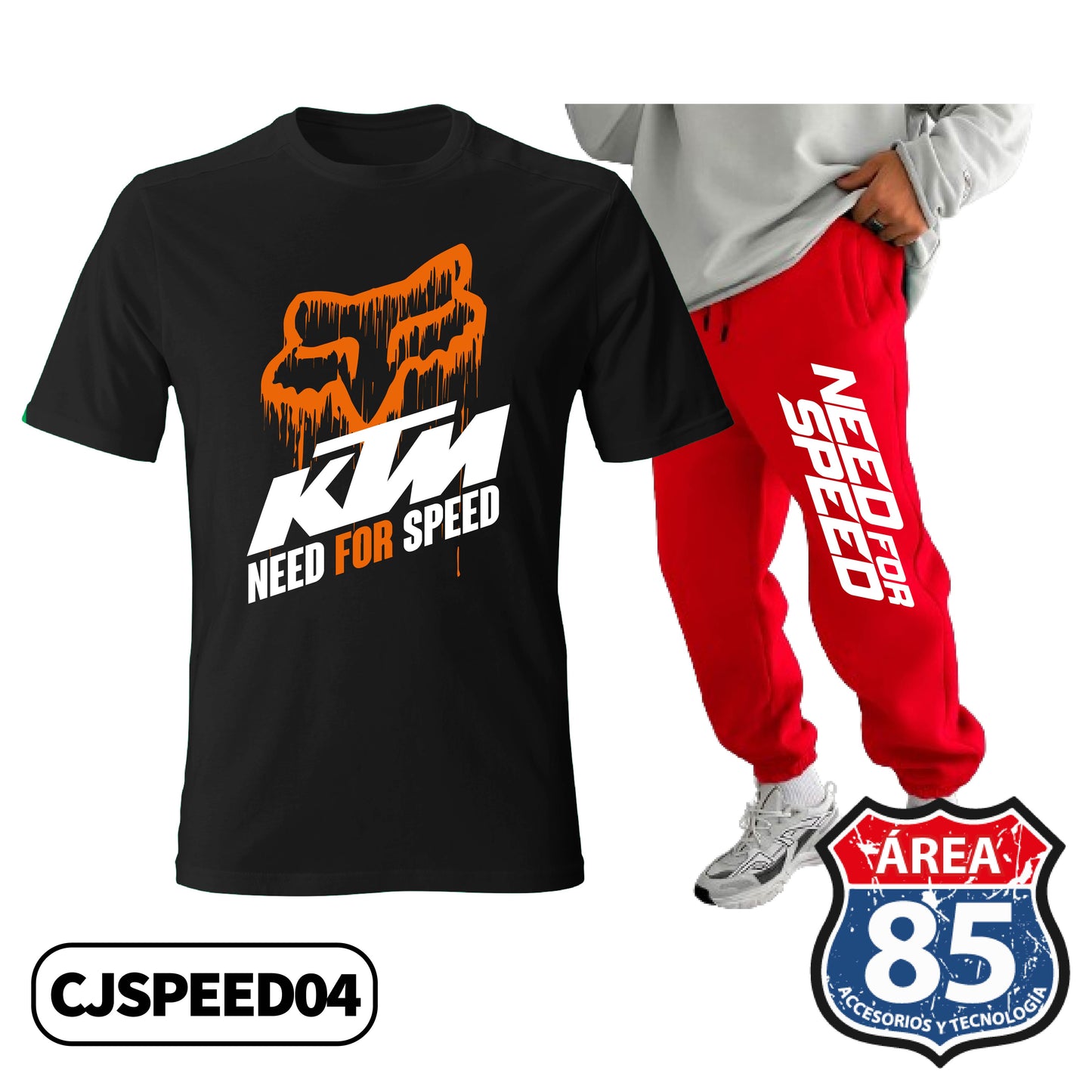 CAMISETA + JOGGER CJSPEED04