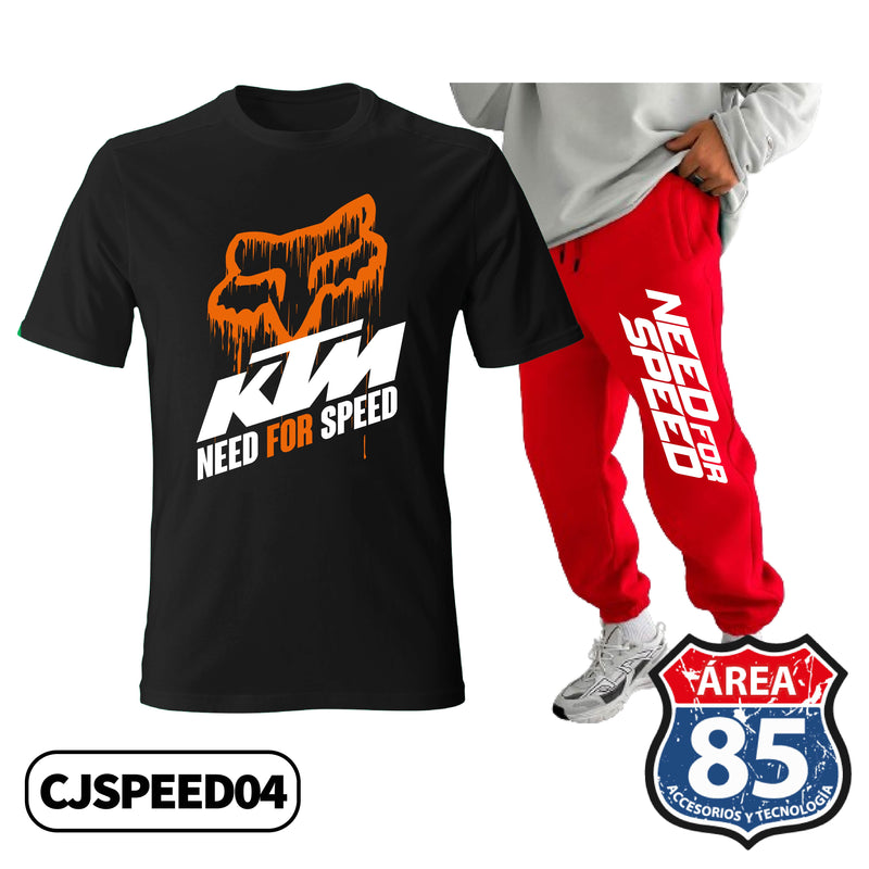 CAMISETA + JOGGER CJSPEED04