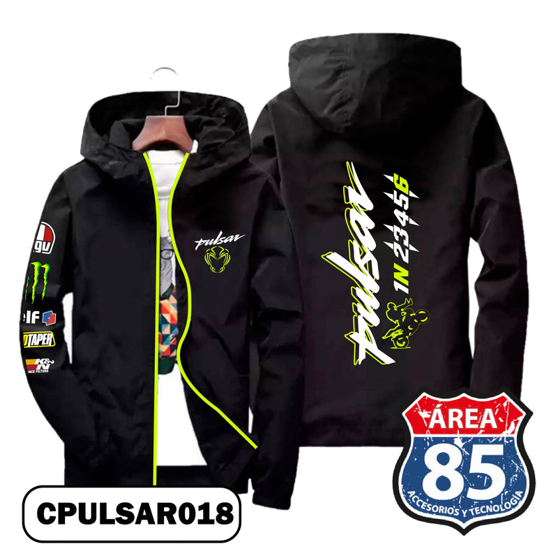 CHAQUETA ROMPE VIENTO DEPORTIVA - CPULSAR018