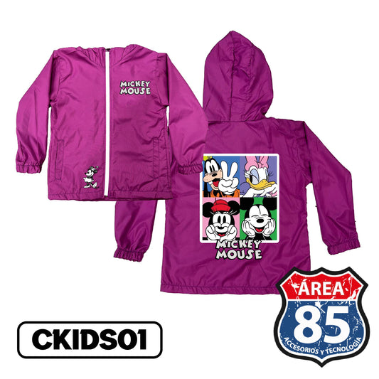 CHAQUETA ROMPEVIENTOS NIÑA CKIDS01