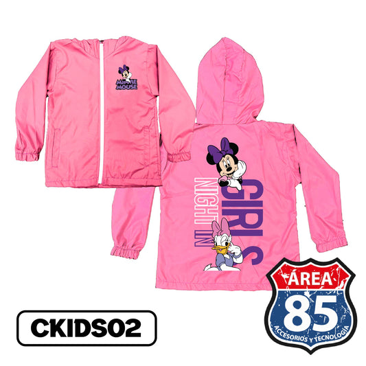 CHAQUETA ROMPEVIENTOS NIÑA CKIDS02