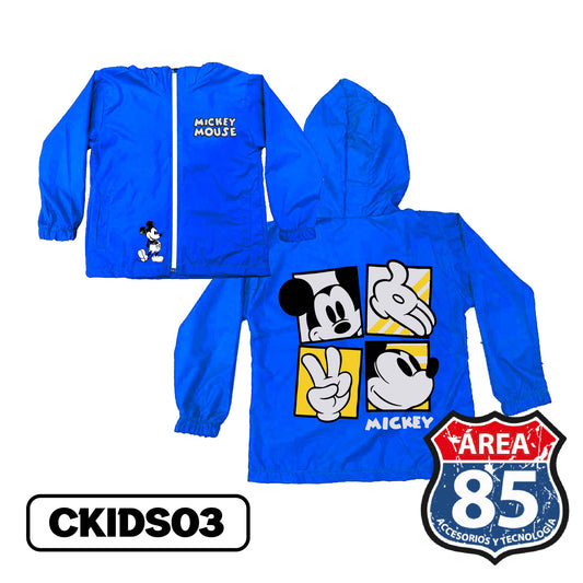 CHAQUETA ROMPEVIENTOS NIÑO CKIDS03