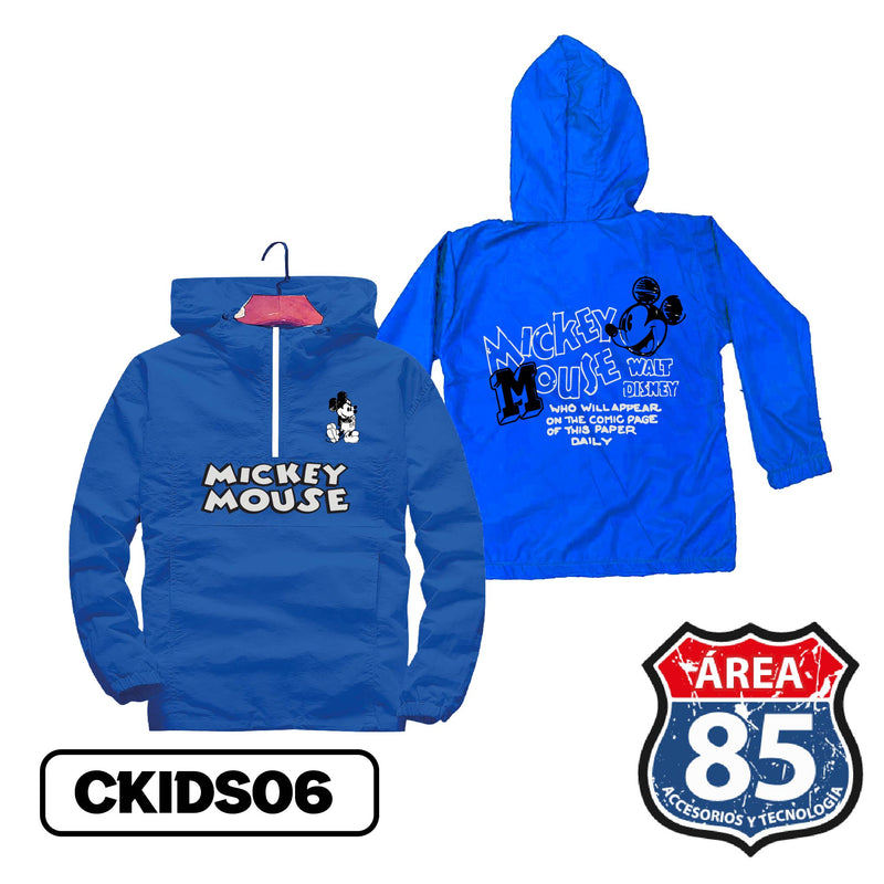 CHAQUETA ROMPEVIENTOS NIÑO CKIDS06