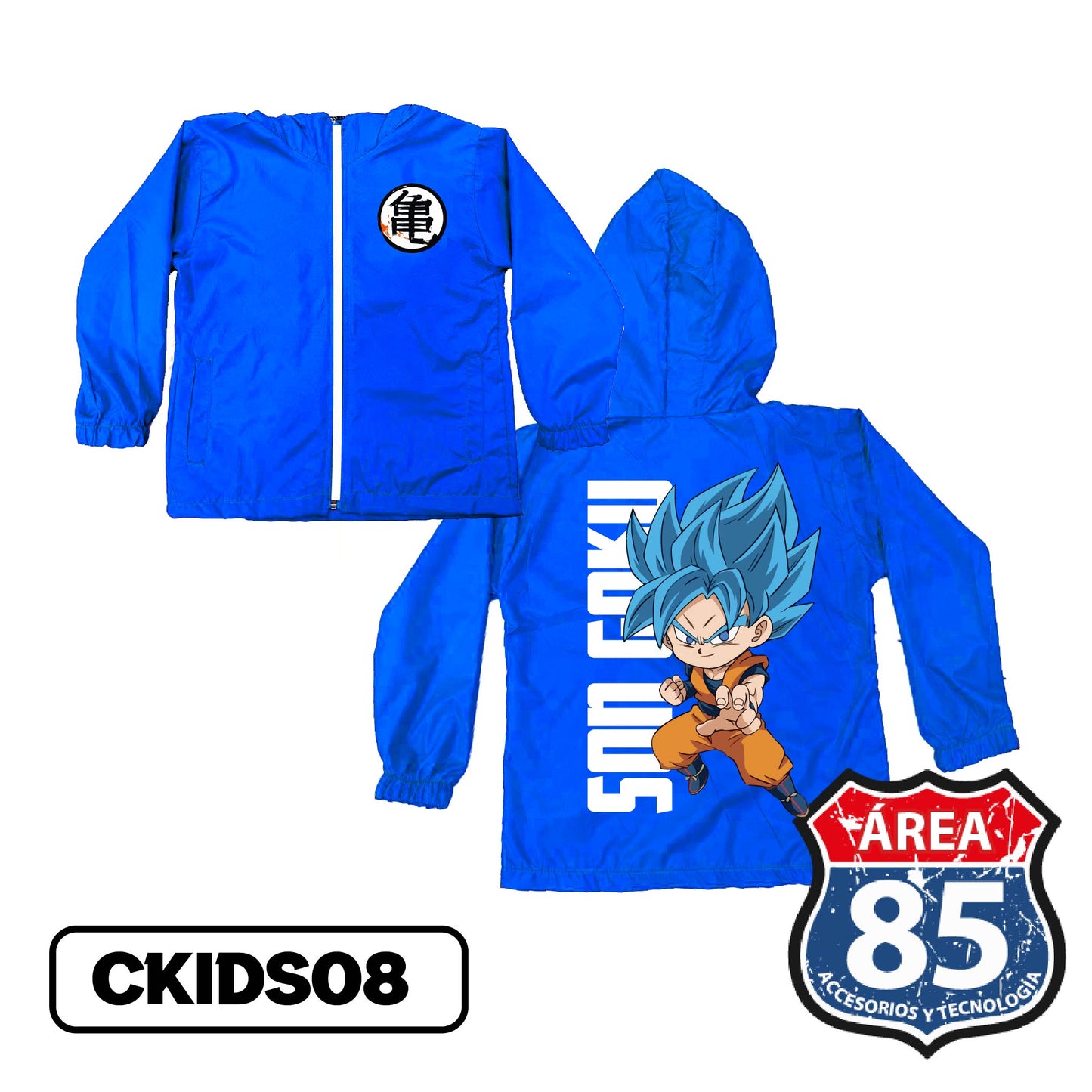 CHAQUETA ROMPEVIENTOS NIÑO CKIDS08