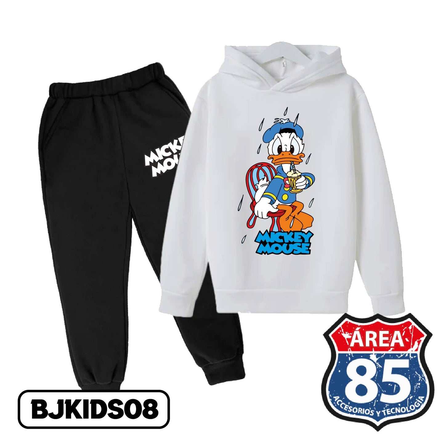 SUDADERA NIÑO  SACO + JOGGER BJKIDS008