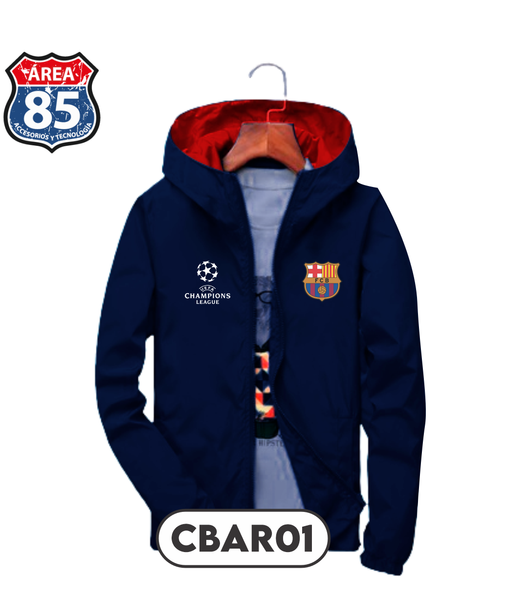 CHAQUETA AZUL CBAR01