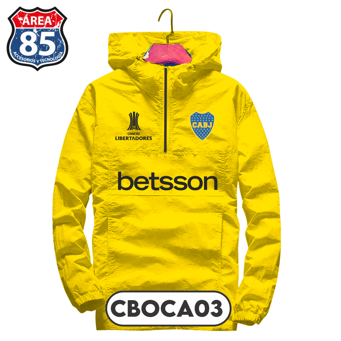 CHAQUETA AMARILLO CBOCA03