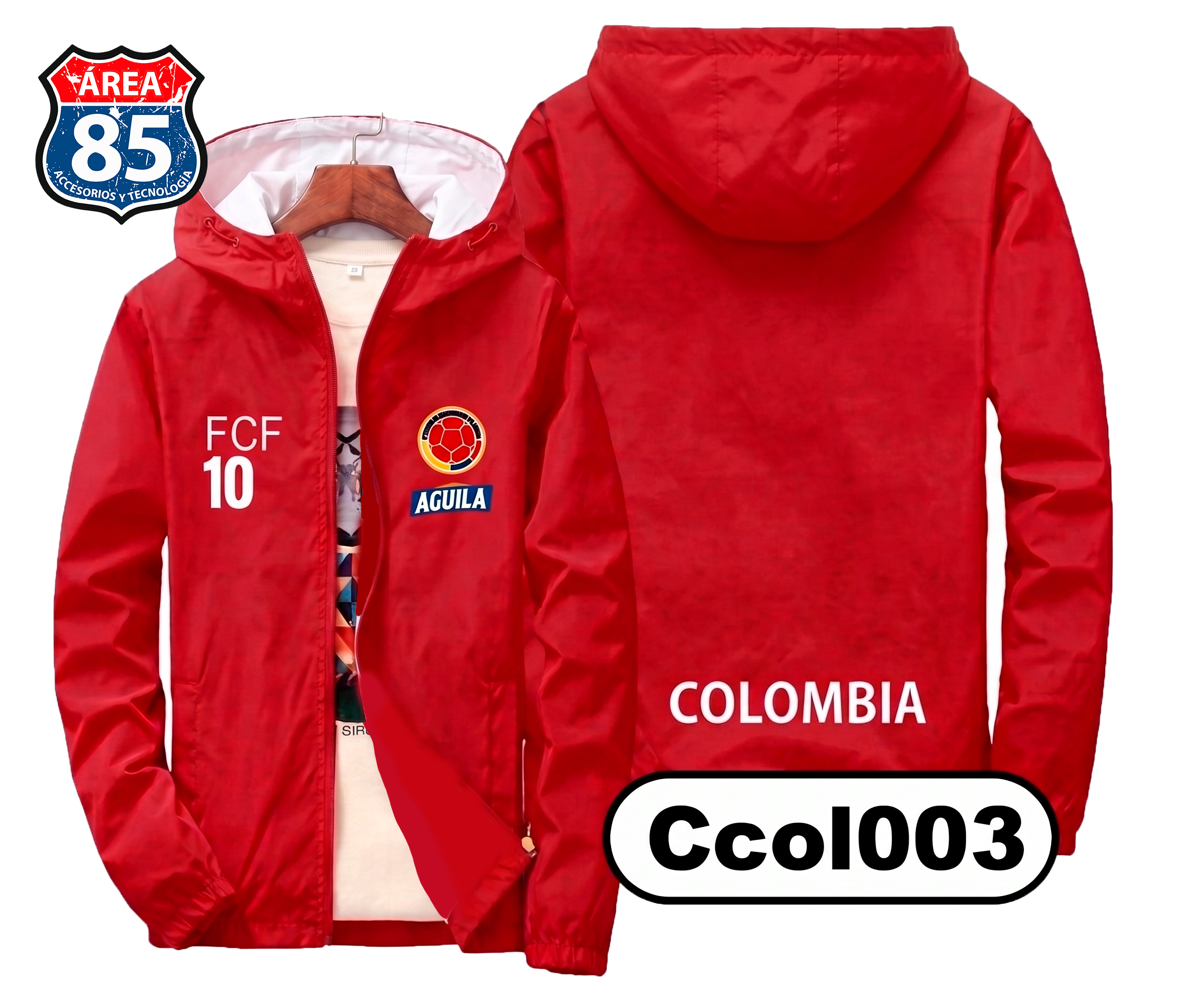 CHAQUETA ROJA CCOL003