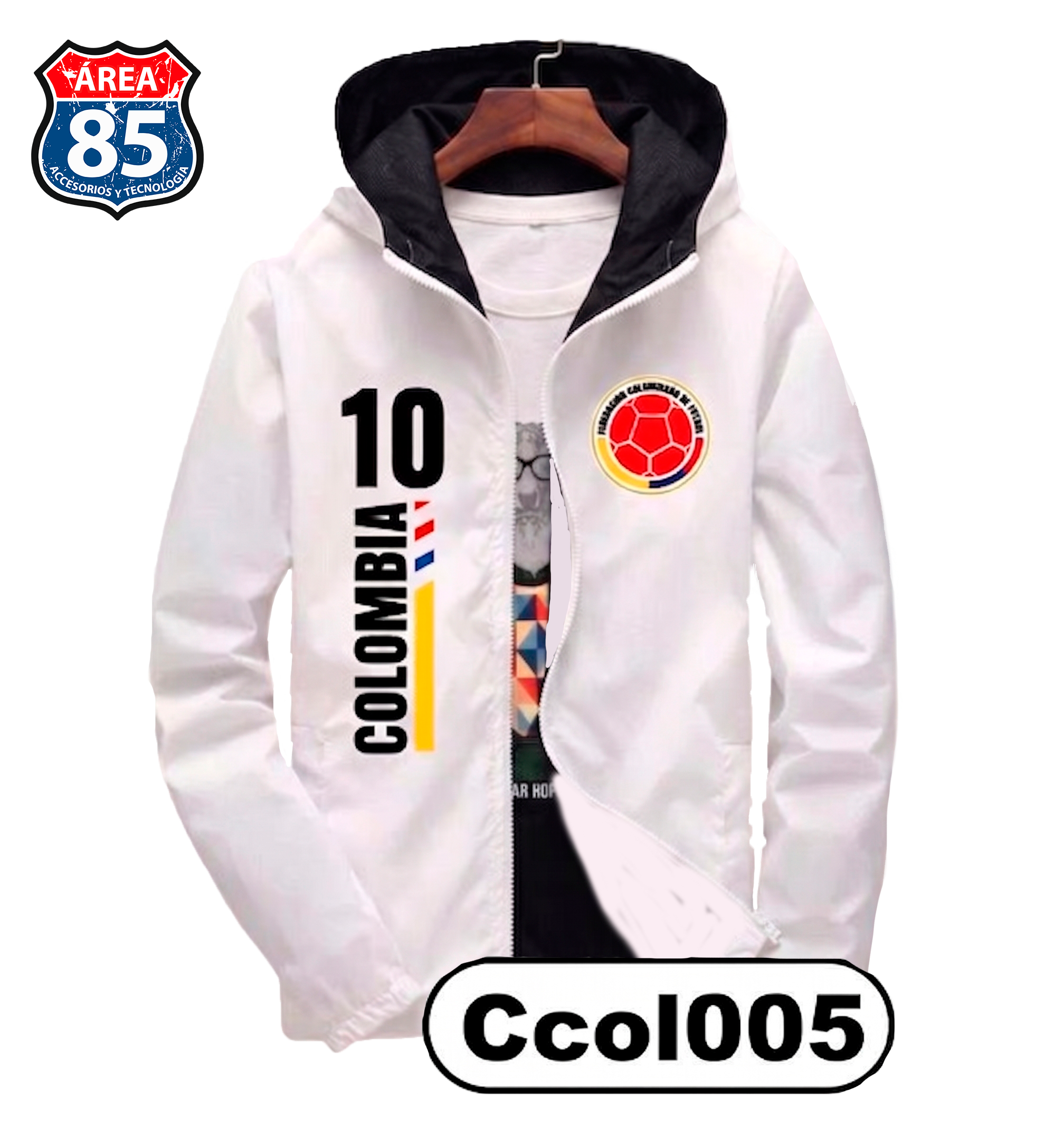 CHAQUETA BLANCA CCOL005