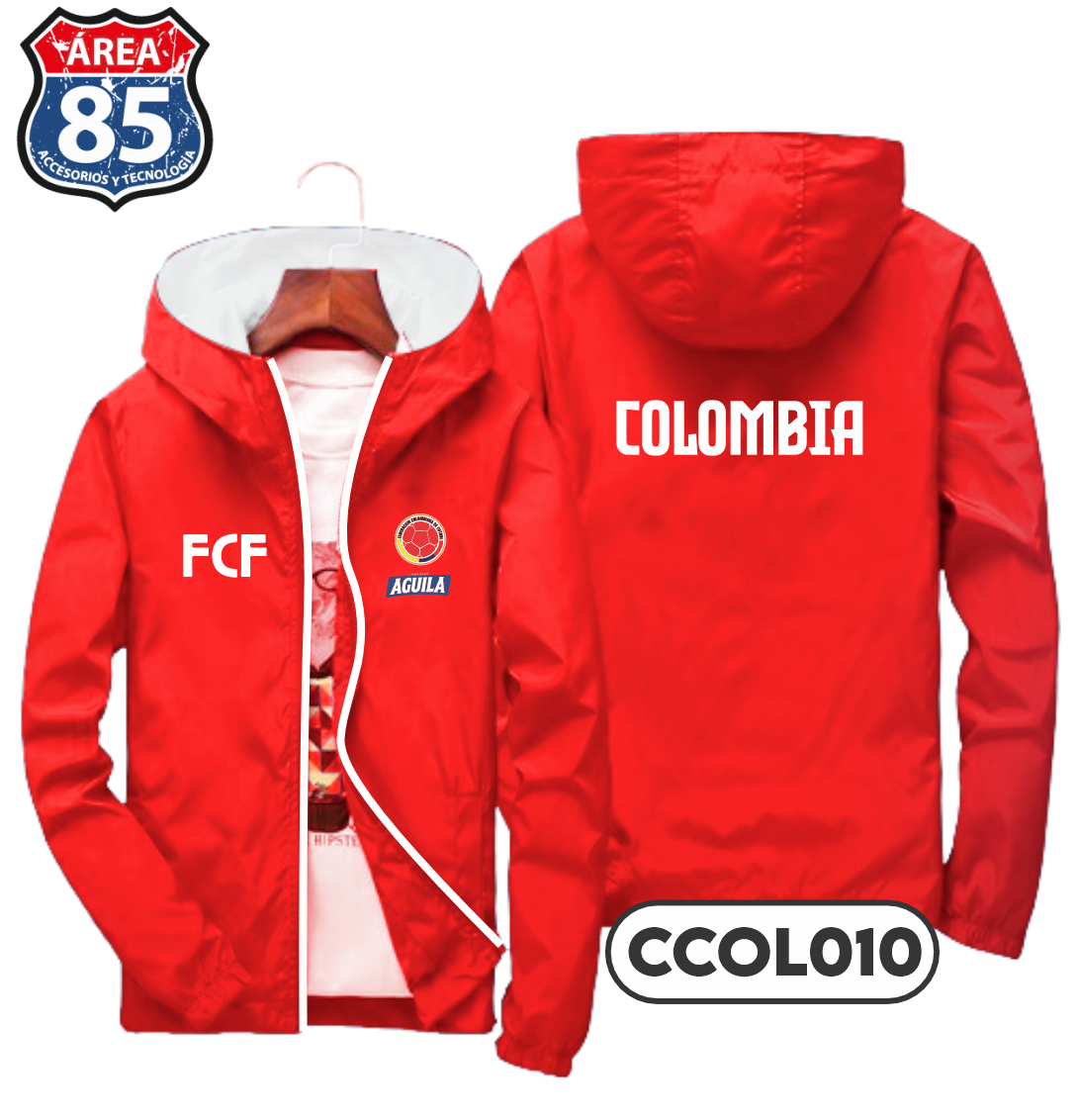 CHAQUETA ROJA CCOL010