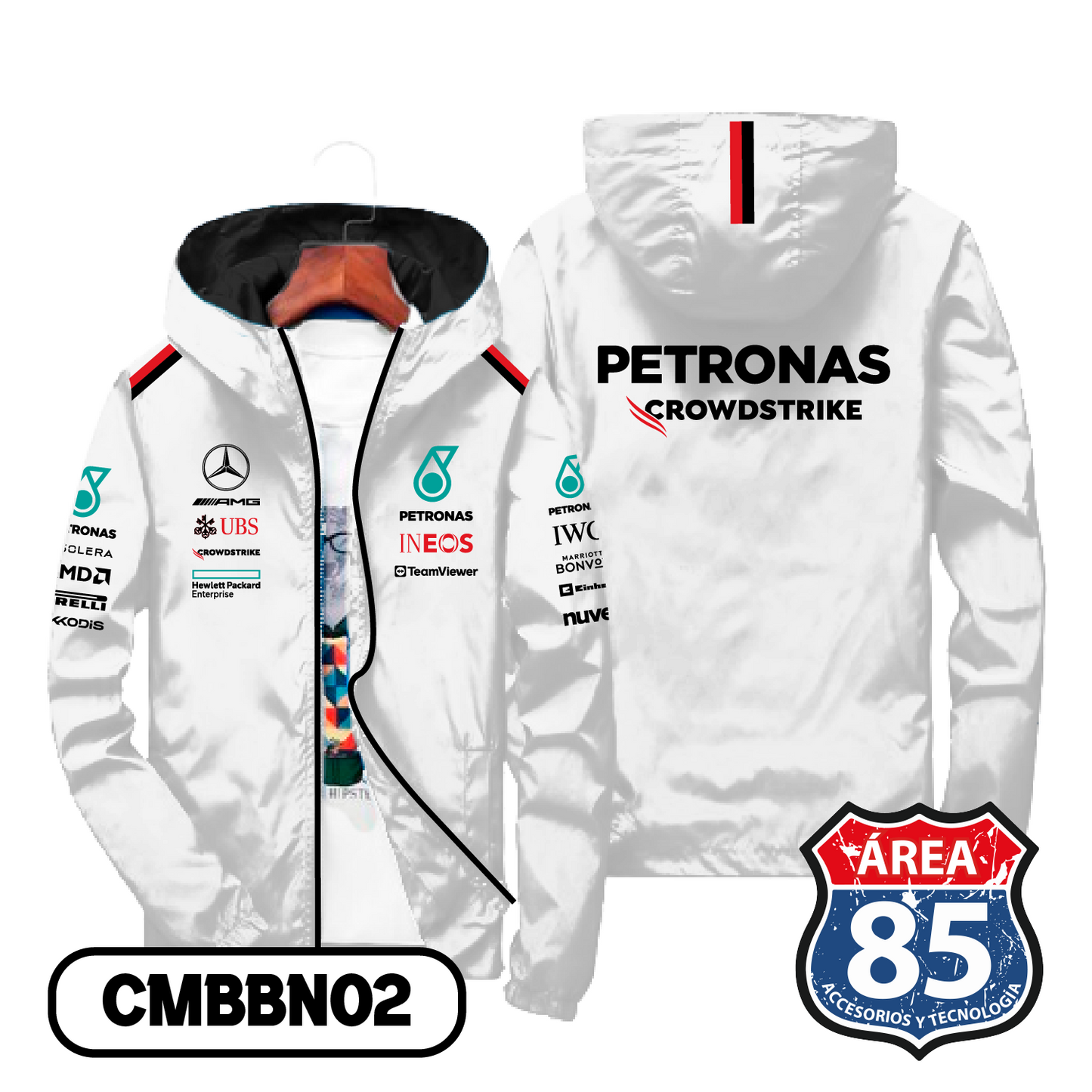 CHAQUETA ROMPE VIENTO DEPORTIVA - CMBBN02