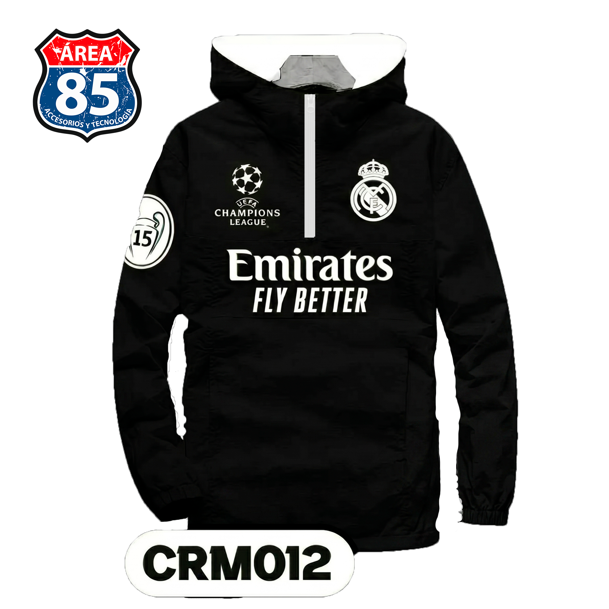 CHAQUETA NEGRA CRM012