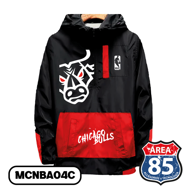 CHAQUETA ROMPE VIENTO DEPORTIVA NBA - MCNBA04C