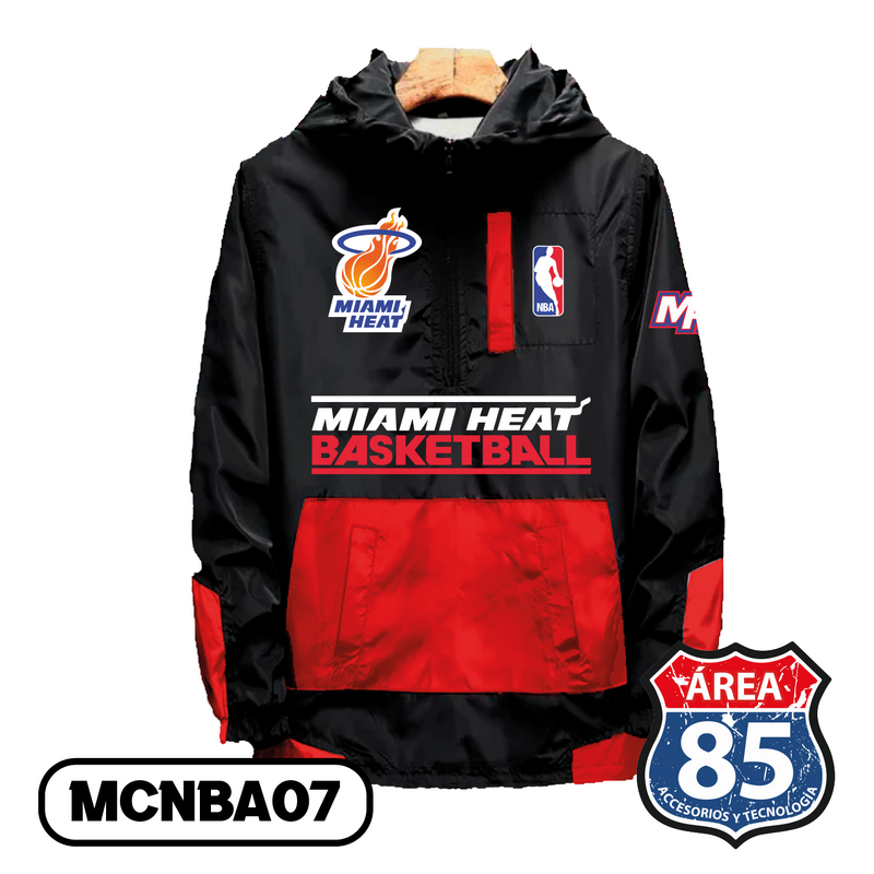 CHAQUETA ROMPE VIENTO DEPORTIVA NBA - MCNBA07